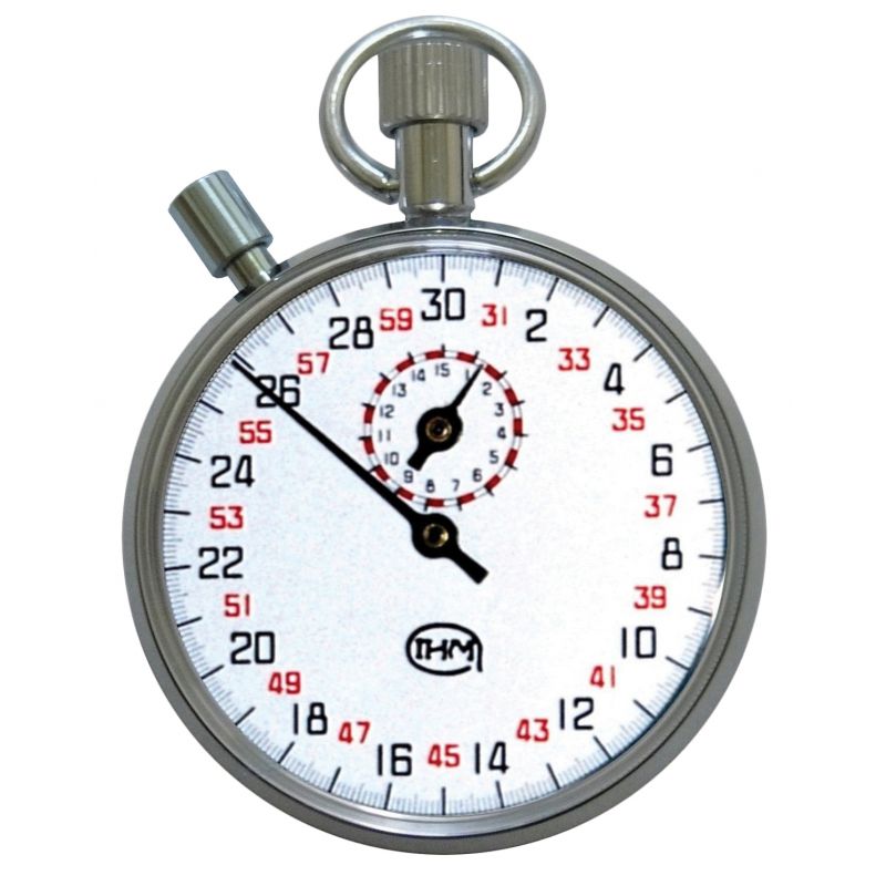 [#314001-S60217] Chronomètre mécanique 2 fonctions (15 minutes 1/10)