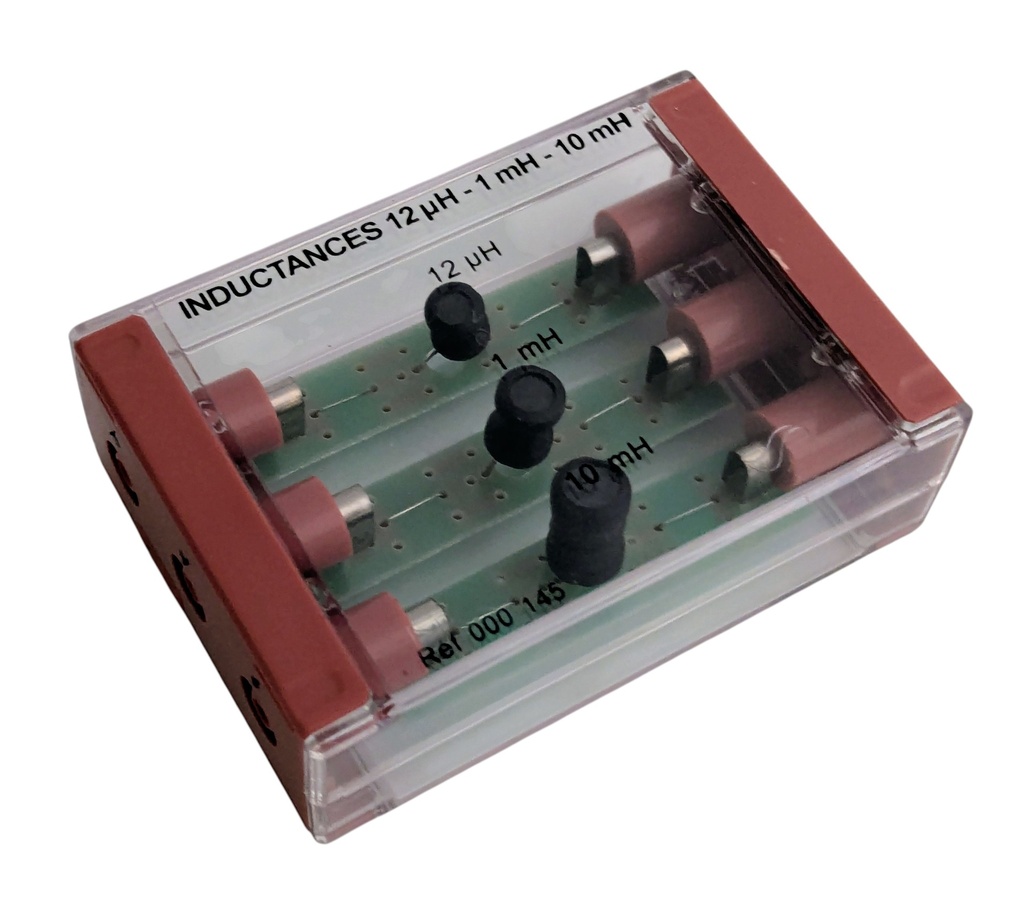 Inductances sur support 12 µH - 1 mH - 10 mH