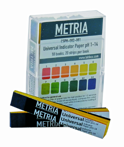 Bandelettes pH 1-14 (lot de 200)