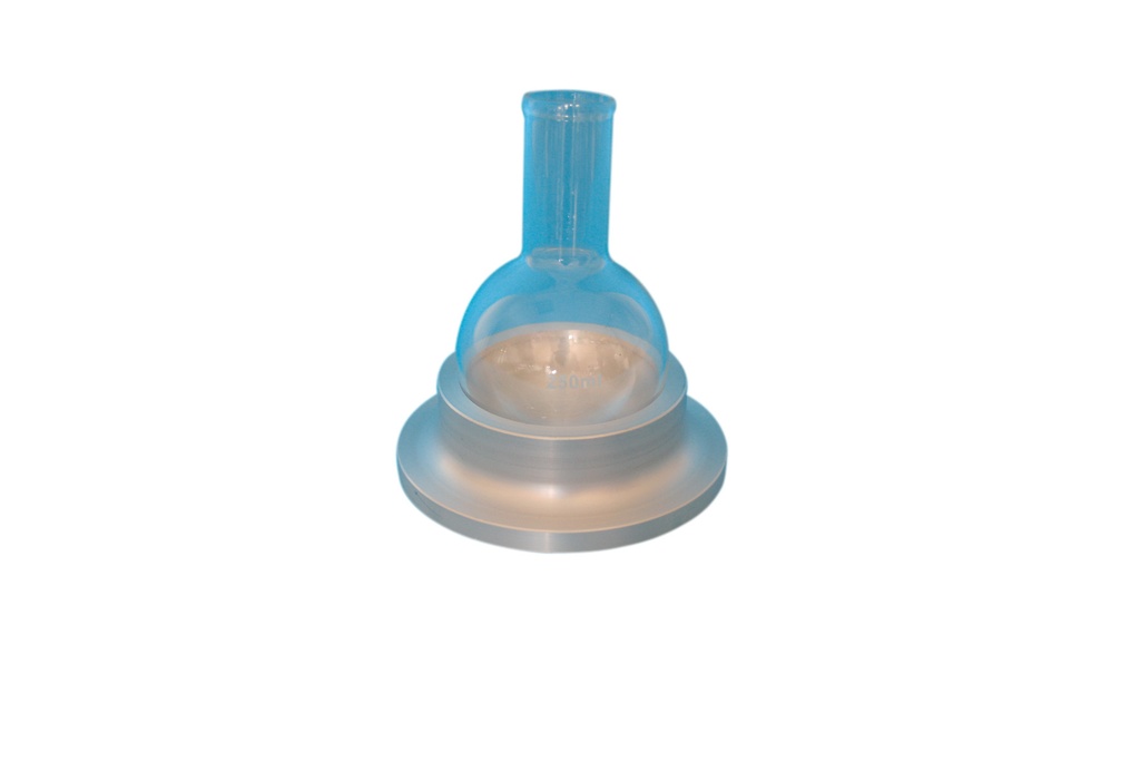 Plaque métallique pour ballons à fond rond