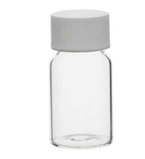 Flacons en verre transparents - 5.5 mL (lot de 6)