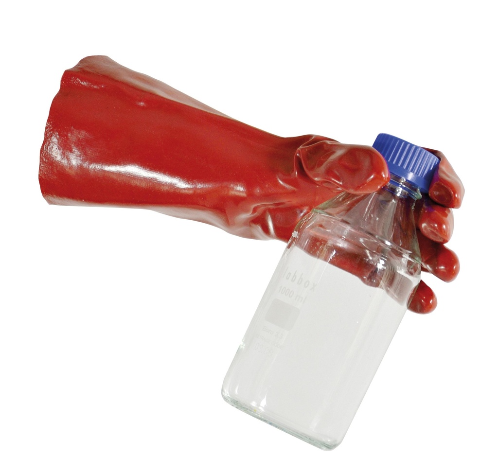 [#460066] Paire de gants en PVC anti-acide