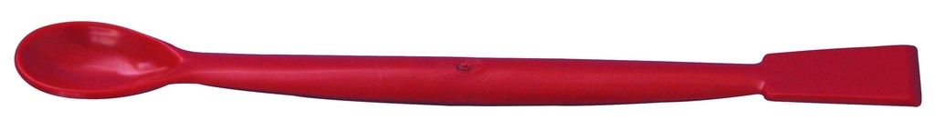 Spatule double avec cuillère en polypropylène