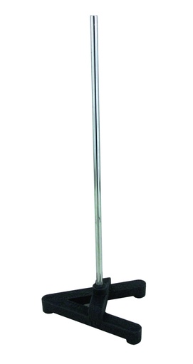 Support en A lesté avec tige