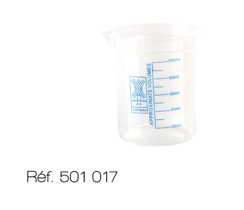 Bécher en polypropylène (PP)