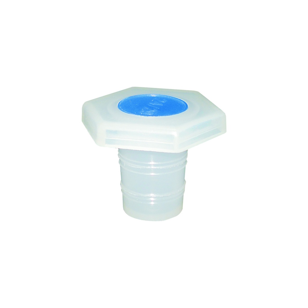 Bouchon à col rodé en polypropylène