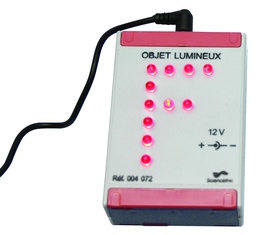 Objet lumineux "à l'infini"