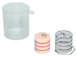 Double cylindre d'Archimède de démonstration