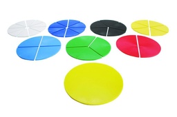 Disques fractions (lot de 8)