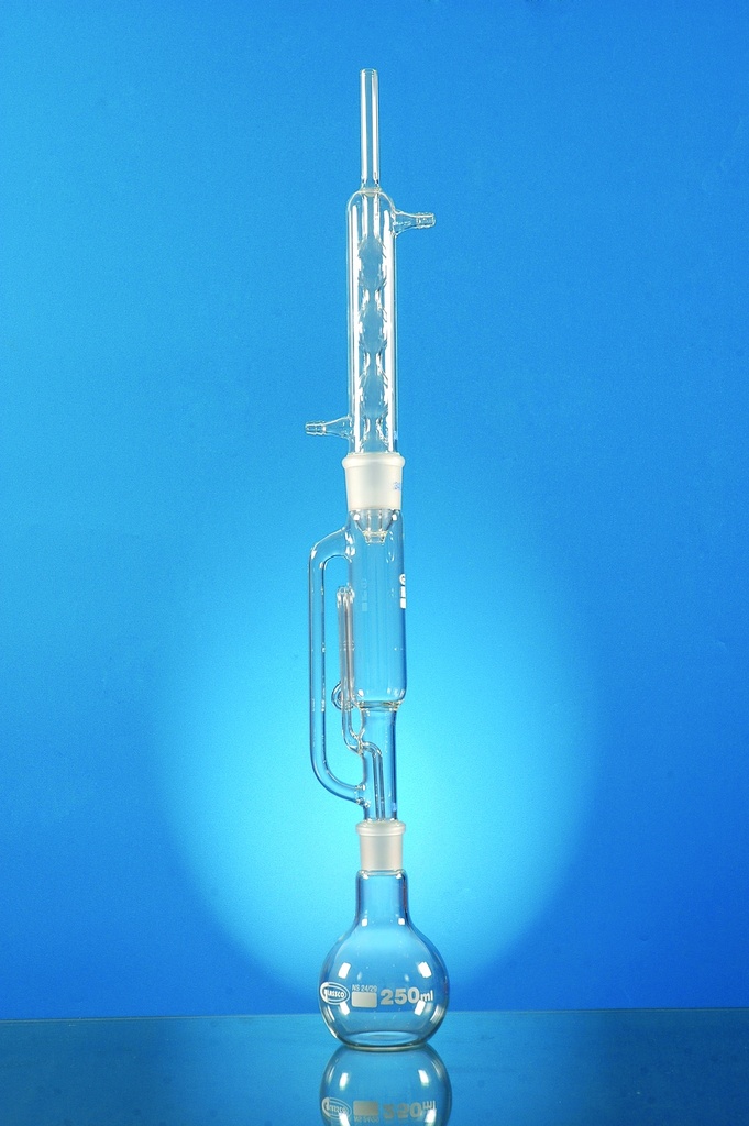 Extracteur de soxhlet V.B. 3.3 45/40 - 29/32 rodé