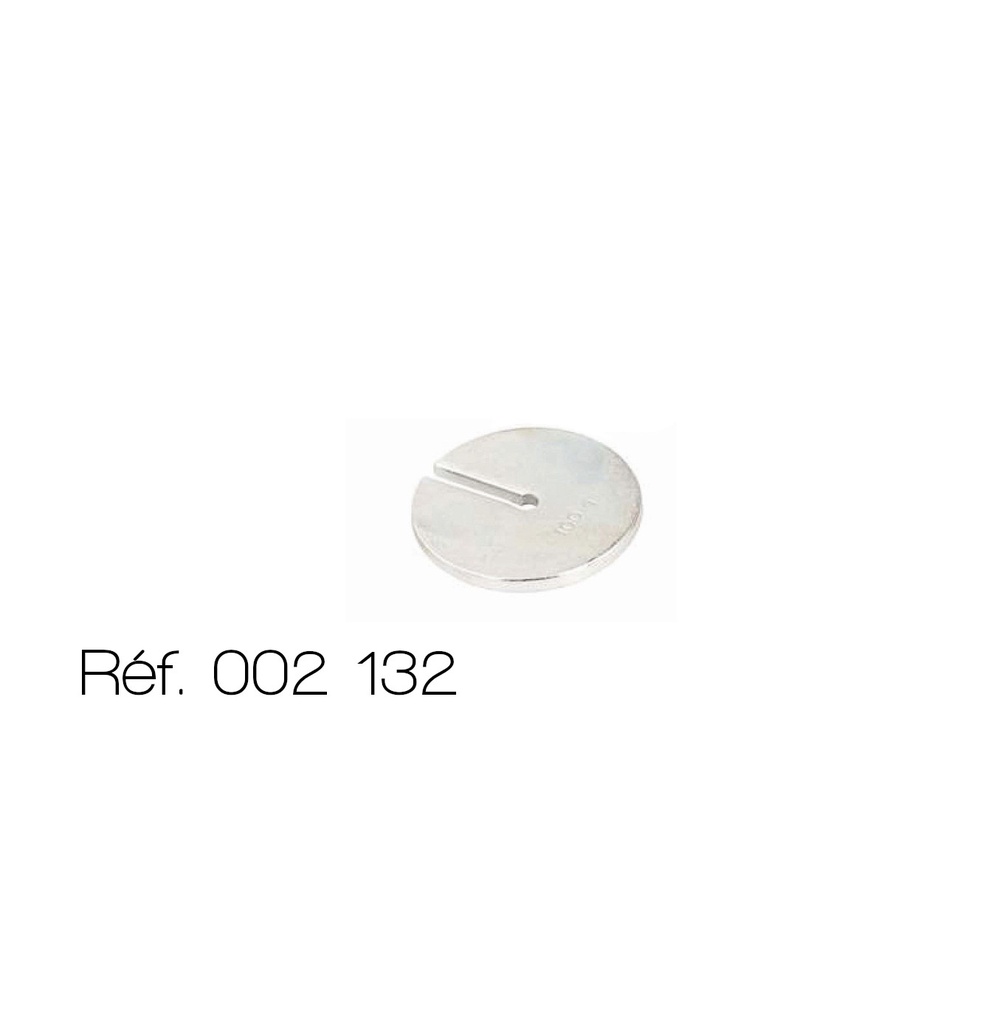 [#002132] Masselotte échancrée (Masselote x 100 g)