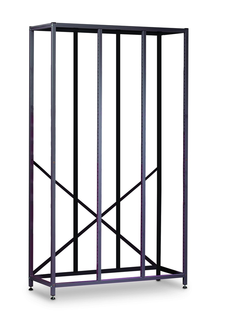 [#252123] Meuble chassis Gratnells (1055x420x1500 - 39 bacs 75 mm)