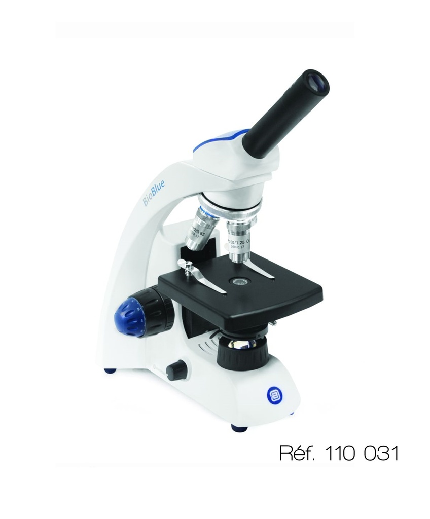 Microscope monoculaire semi-plan BioBlue