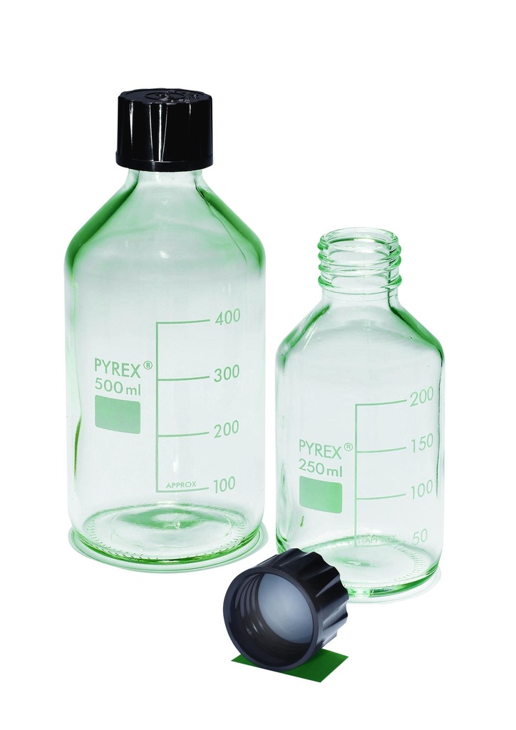 [505036] Flacon gradué bouché - Pyrex® (250 mL)
