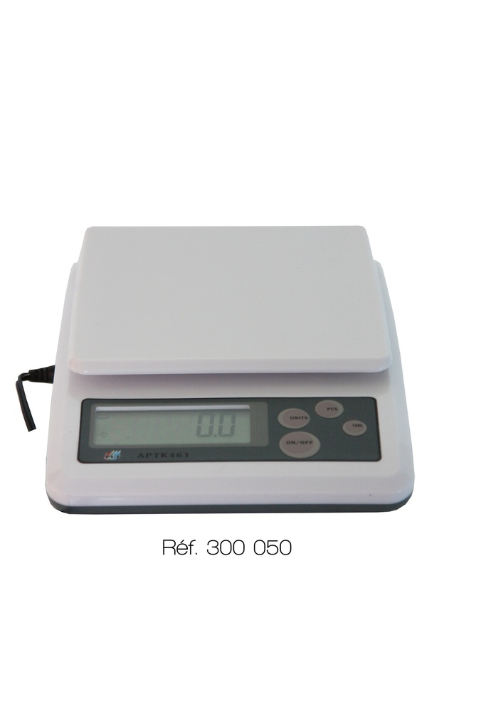 [#300049] Balance électronique économique  (2000 g ± 0.1 g)