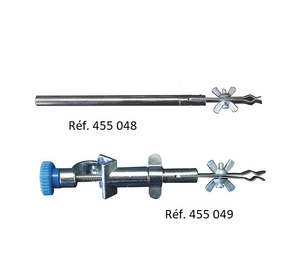 Pince pour thermomètre ou burette