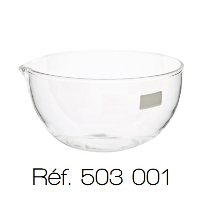 [#503001] Capsule à fond plat VB 3.3 avec bec verseur (45 mL - 60x30 mm)