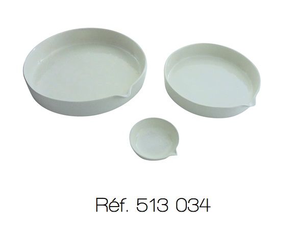 Capsule d'évaporation à bec - Fond plat