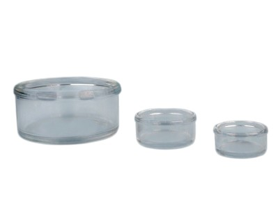 [503039] Cristallisoir à cordeline en verre à bords renforcés (150 mL - 80x40 mm)