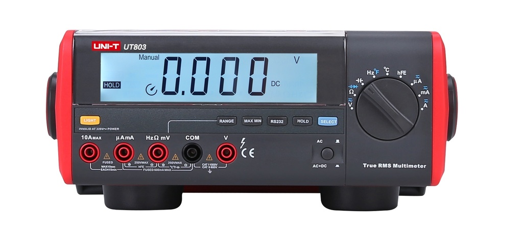 Multimètre de table 6000 points TRMS Uni-T UT803