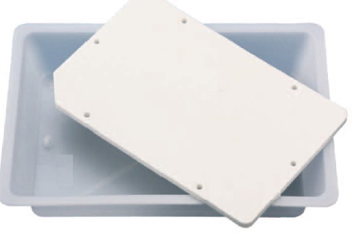 Cuve (cuvette) à dissection avec fond de cuve 