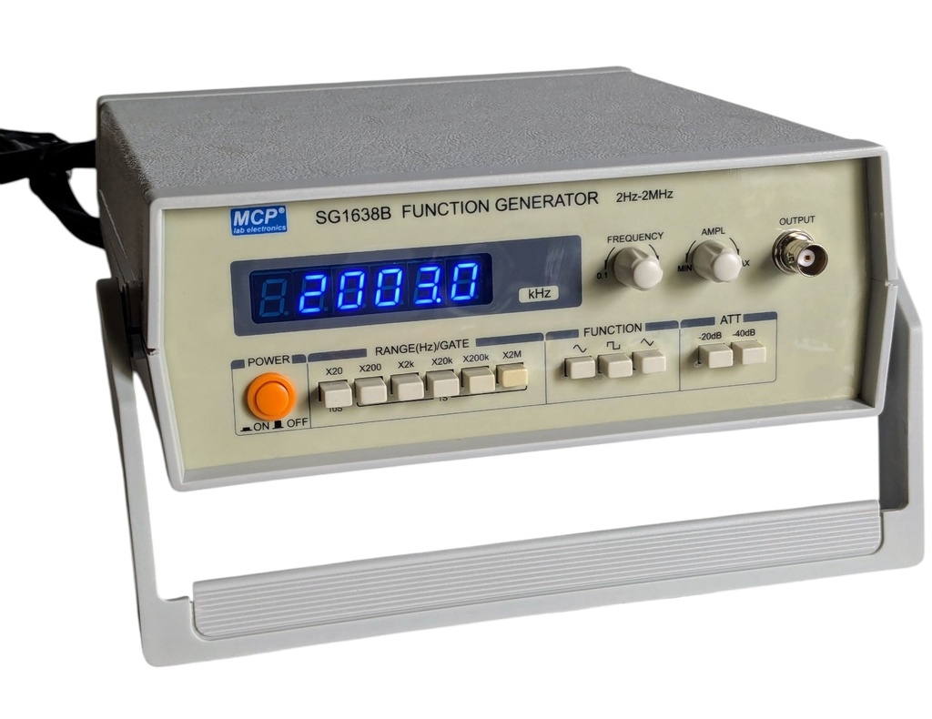 Générateur de fonctions 2 MHz avec afficheur