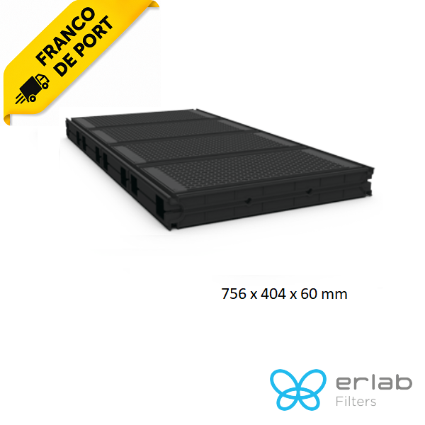 [251221] Filtre Erlab F4/T4/CT4/NT4 (AS vapeurs organiques)
