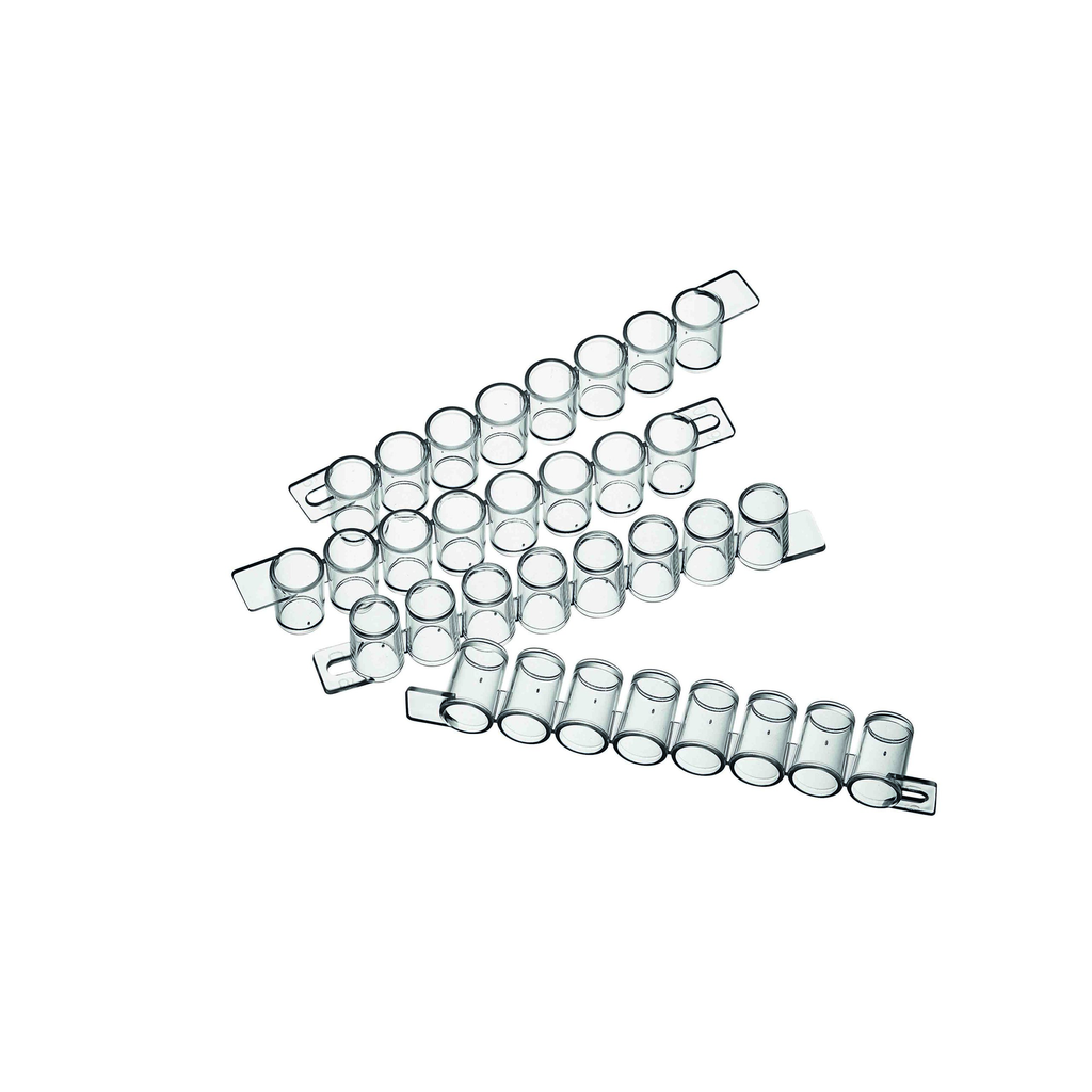 Barrettes 8 puits pour micro-titration