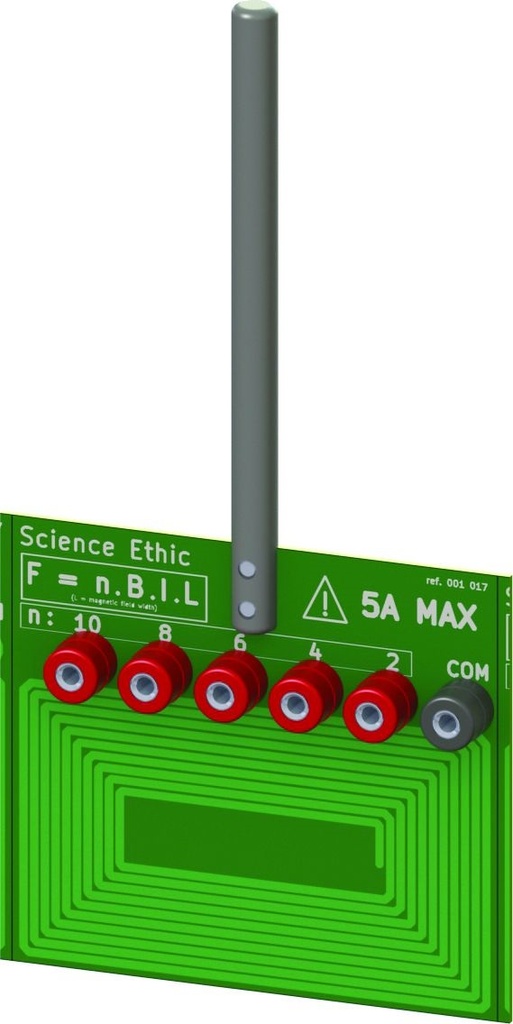 [#000211] Expérience Force de Laplace - Dispositif F=n.B.I.L