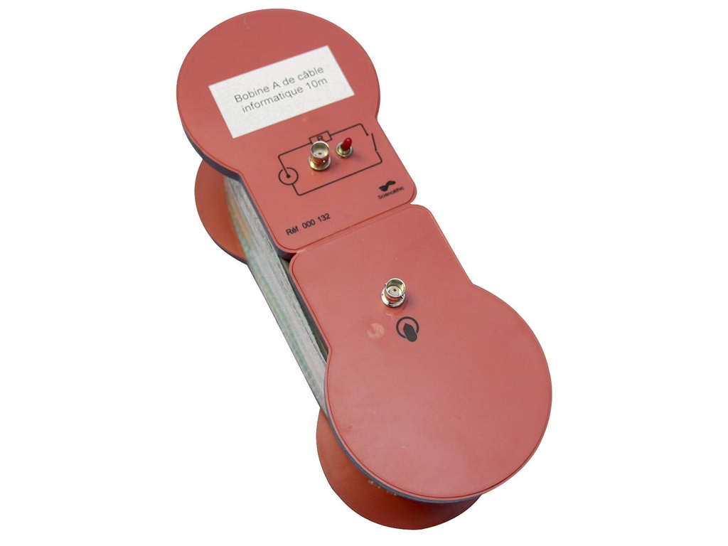 Vitesse signal électrique : Bobine de câble informatique BNC 20 m 