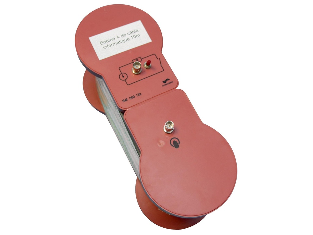 Vitesse signal électrique : Bobine de câble informatique BNC 30 m 