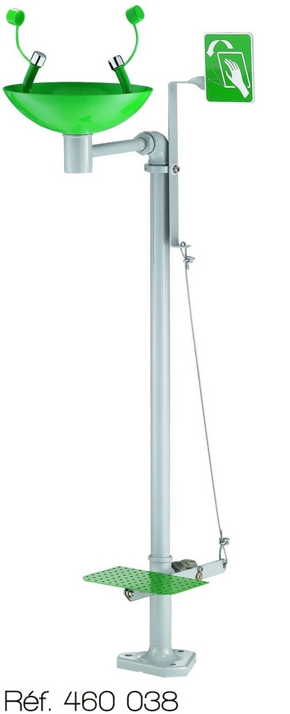 Lave-yeux vasque mural