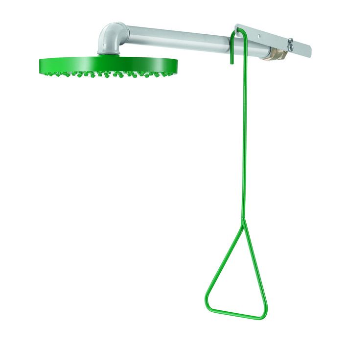 Combiné douche et lave-yeux vasque