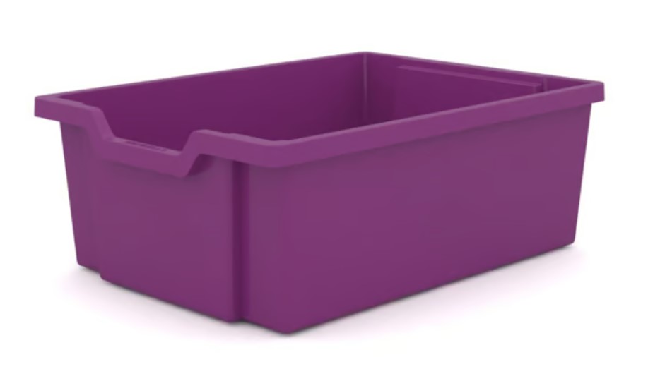 [ZHCLK0164] Bac violet hauteur 150 mm Gratnells