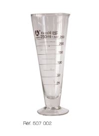 [#507002] Verre à expérience gradué 250 mL - verre à pied