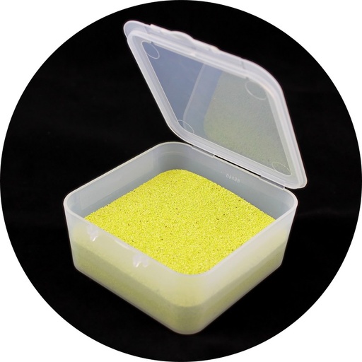 [S58801] Boîte de 200 g de sable jaune pour Chladni