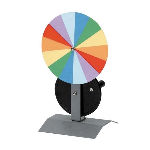 [S58709] Disque de Newton manuel à manivelle