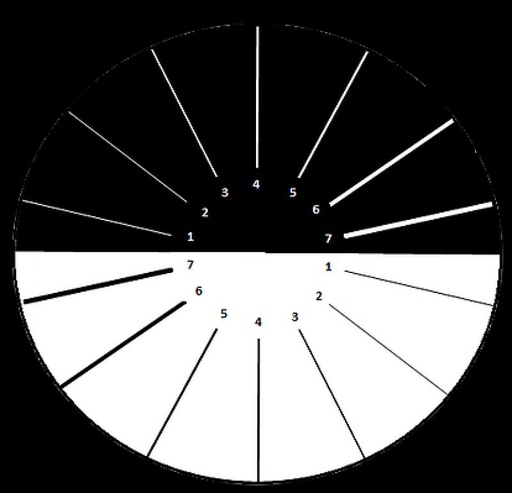 [S69471] Fentes et fils radial 
