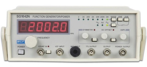 [S58838] Générateur de fonction 2 MHz amplifié 10 W