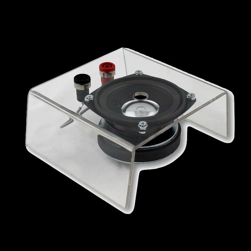 [S58220] Haut parleur large bande plexiglass