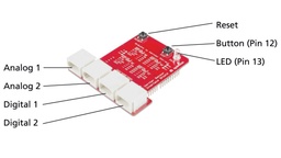 [S01462] Interface Arduino pour capteurs Vernier