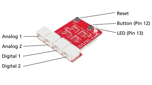 [S01462] Interface Arduino pour capteurs Vernier