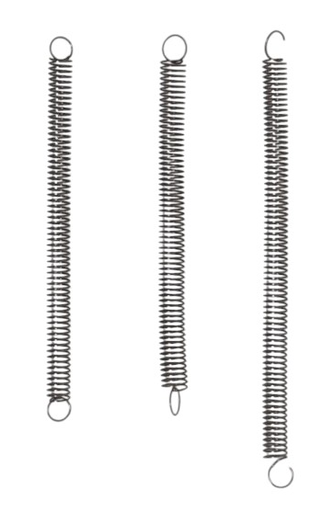 [S66950] Jeu de 3 ressorts 20 - 30 - 50 N/m
