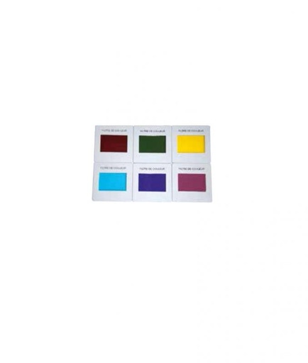 [S62482] Jeu de 6 filtres couleur