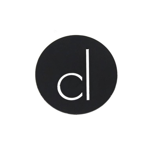 [004303-S57928] Lettre objet d métal dia.80 mm