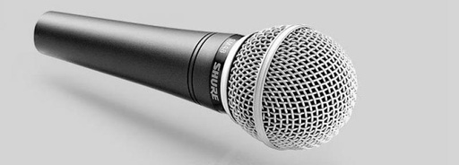 [S58688] Microphone dynamique cardioide + ajouter adap XLR - 3.5 mm