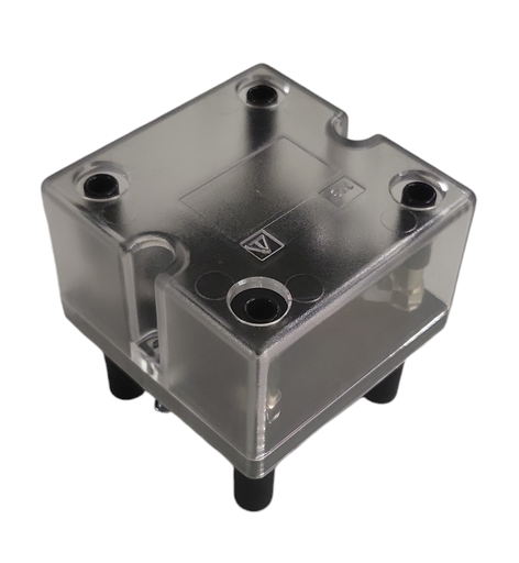 [S58532] Boîtier quadripôle porte-composant pour platine de montage