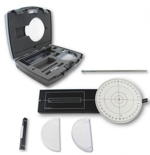 [S57901] Valisette sans source lumineuse pour ensemble réflexion-réfraction magnétique