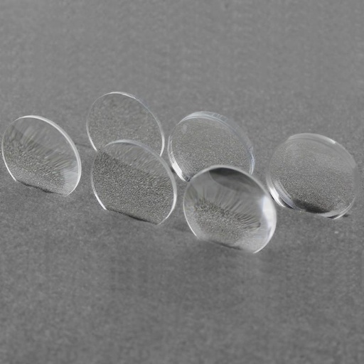 [004143-S57952] Lentilles Ø 40 mm pour banc d'optique spécial collège (lot de 6)