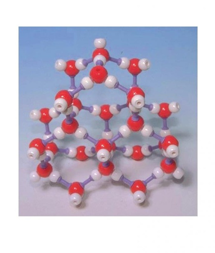 [012015-S61330] Modèle moléculaire cristallin Glace